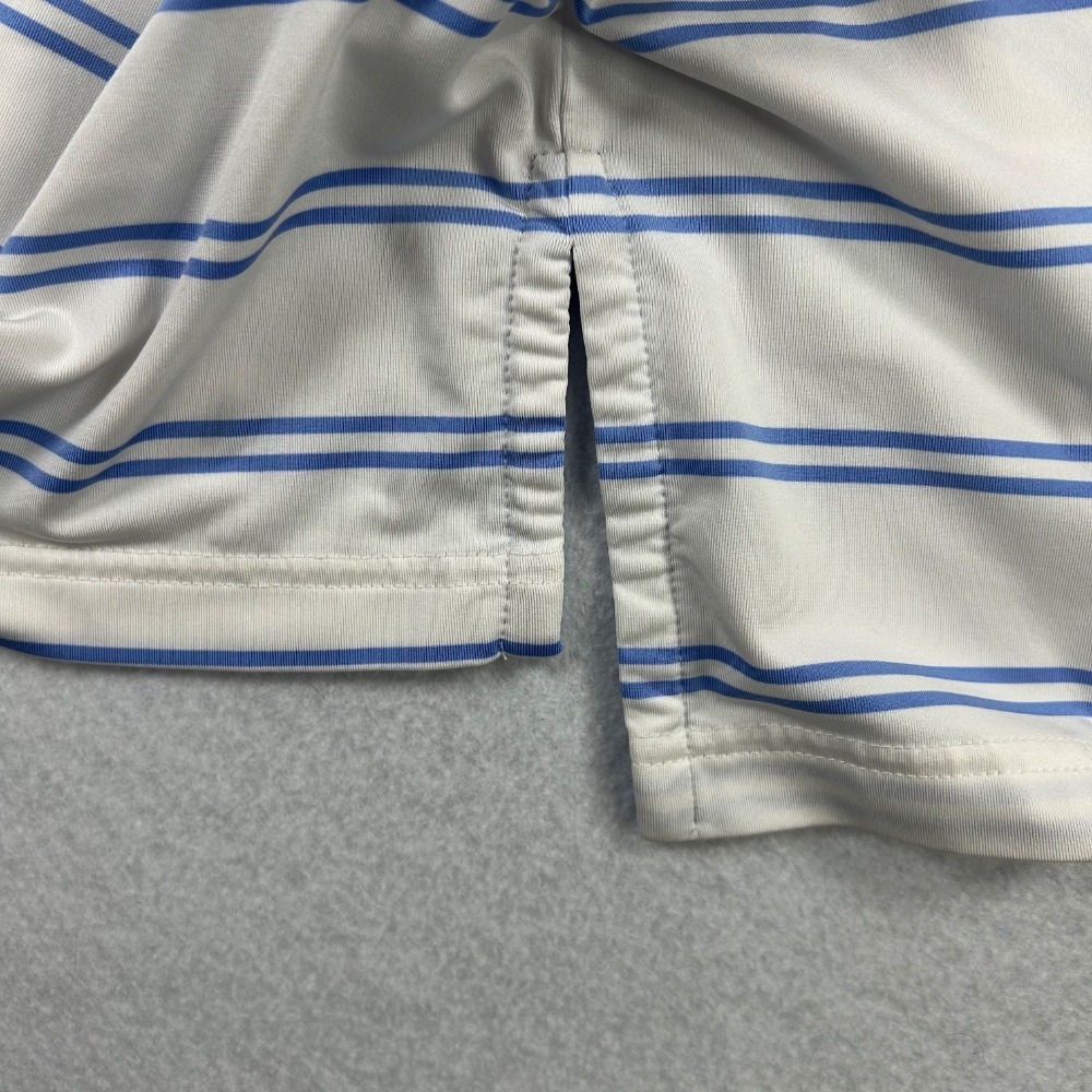 RLX Ralph Lauren Polo Shirt Men's XL White TPC Sawgrass Golf Striped Performance - Picture 6 of 11